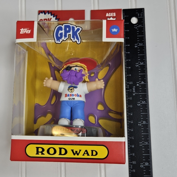 New In Box Garbage Pail Kids Classic Series Rod Wad Figure - Picture 4 of 7